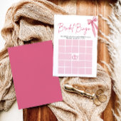 Nu is ze Tying the Knot Vrijgezellenfeest Bingo Ga Kaart