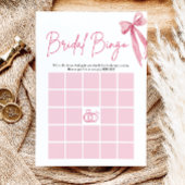 Nu is ze Tying the Knot Vrijgezellenfeest Bingo Ga Kaart