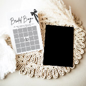 Nu is ze Tying the Knot Vrijgezellenfeest Bingo Ga Kaart