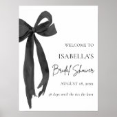 Nu is ze Tying the Knot Vrijgezellenfeest Welkom Poster (Voorkant)