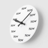 Nu is Zen™ - Mindfulness Taoïstische boeddhist Ronde Klok (Hoek)