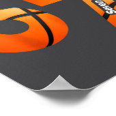 Nu jaar 7 Ik ben 6 Oud Basketbal 7 Ik Poster (Hoek)