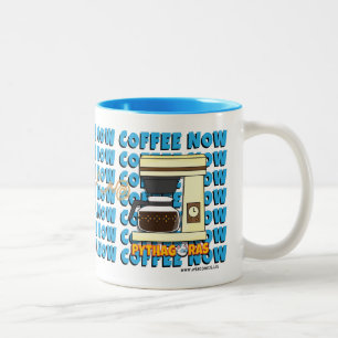 Nu koffie-Mok Tweekleurige Koffiemok