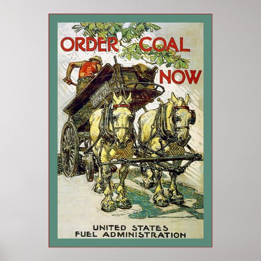 Nu kolen bestellen ~ Wereldoorlog 1 Poster (Voorkant)