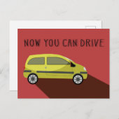 Nu kunt u rijden - Briefkaart (Voorkant / Achterkant)