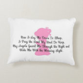 "Nu laat ik me naar de slaapstand" ACCENT PILLOW Decoratief Kussen (Achterkant)