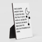 Nu laat ik me neerslapen fotoplaat (Zijkant)