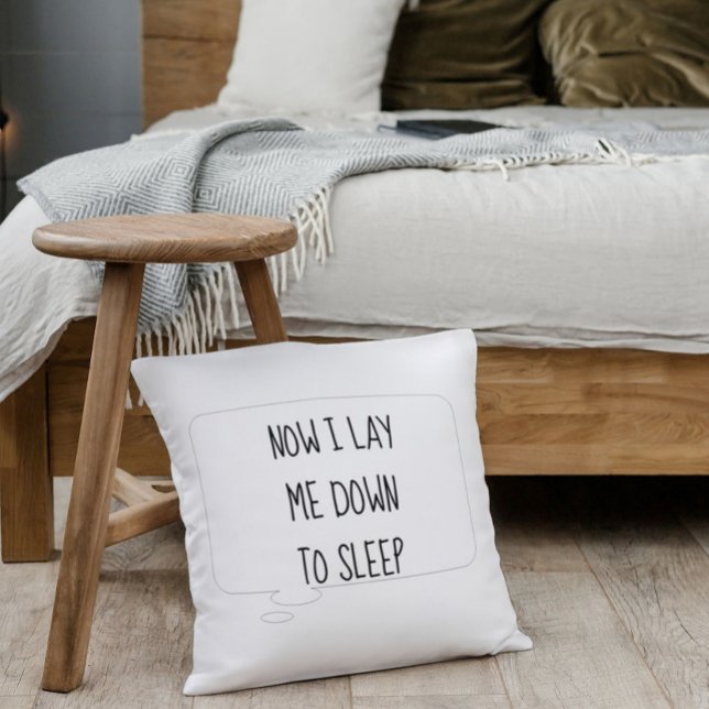 Nu laat ik me neerslapen. kussen (Creator heeft geüpload)