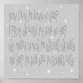 Nu laat ik me neerslapen poster (Voorkant)