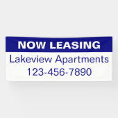 Nu leasen Blue & White appartement Gemeenschapsnaa Spandoek (Horizontaal)