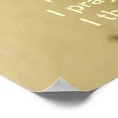 Nu leg ik me neer om te slapen...poster poster (Hoek)