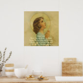 Nu leg ik me neer om te slapen...poster poster (Keuken)