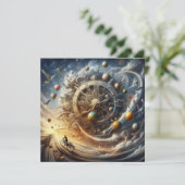 Nu live, niet later kaart (Staand voorkant)