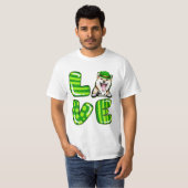 Nu Lucky Clover Shamrock T-shirt (Voorkant volledig)