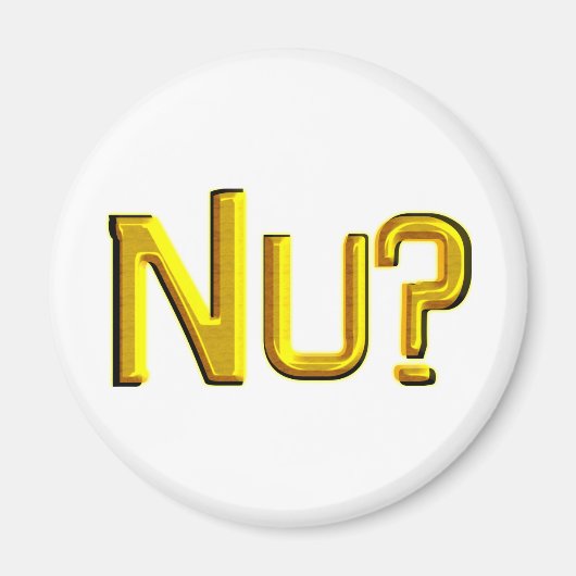 Nu? Magneet (Voorkant)