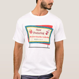 Nu met deze grote Hebreeuwse Israëliet die ontwaak T-shirt