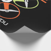 Nu meteen mijn drone cadeaupapier (Hoek)