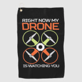 Nu meteen mijn drone golfhanddoek (Voorkant)