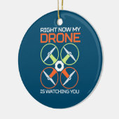 Nu meteen mijn drone keramisch ornament (Links)