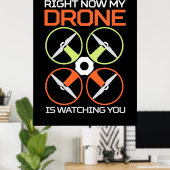 Nu meteen mijn drone poster (Thuiskantoor)