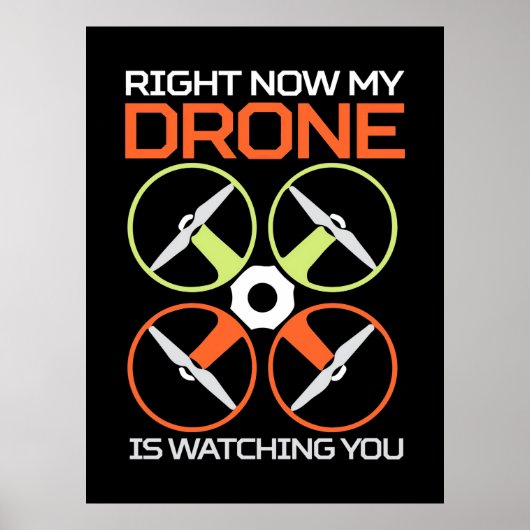 Nu meteen mijn drone poster (Voorkant)