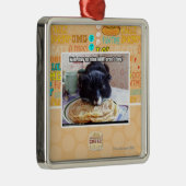 Nu mijn metalen ornament (Rechts)