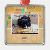 Nu mijn metalen ornament (Voorkant)