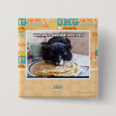 Nu mijn vierkante button 5,1 cm (Voorkant)