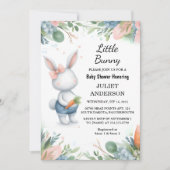 Nu moeder te zijn Ear Hop Blue Some Bunny Baby sho Kaart (Voorkant)