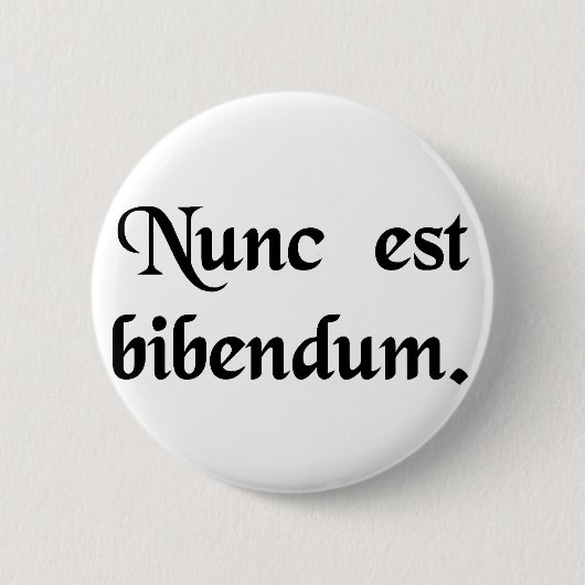 Nu moeten we drink boeken. ronde button 5,7 cm (Voorkant)