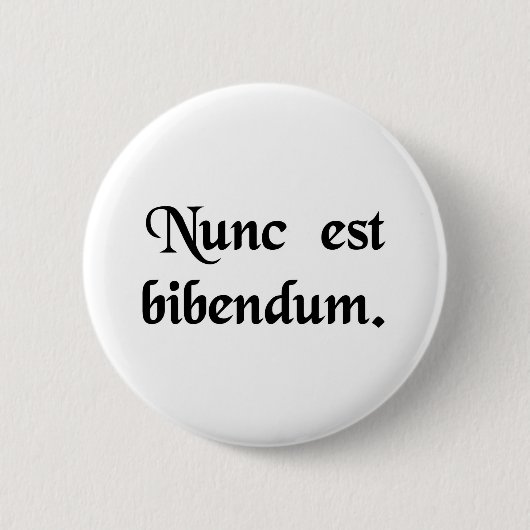 Nu moeten we drink boeken. ronde button 5,7 cm (Voorkant)