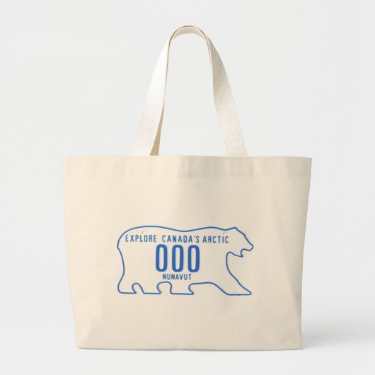NU-monster Grote Tote Bag (Voorkant)