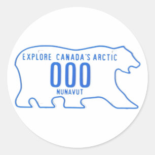 NU-monster Ronde Sticker