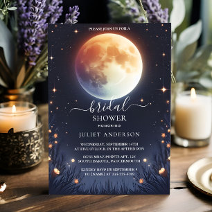 Nu Nacht Zonsondergang Maan Wolk Twilight Vrijgeze Kaart