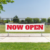 Nu nieuwe bedrijven openen Adverteren Spandoek (Insitu)