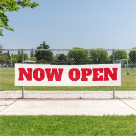 Nu nieuwe bedrijven openen Adverteren Spandoek