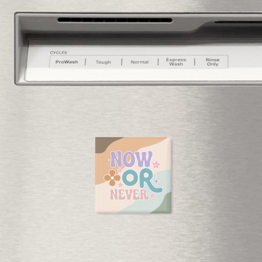 Nu of nooit | Inspirerend prijsopgave Magneet (Insitu (Vaatwasser))