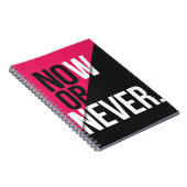 Nu of nooit notitieboek (Rechterzijde)