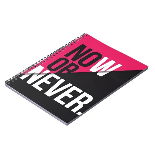 Nu of nooit notitieboek (Linkerzijde)