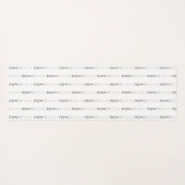 Nu of nooit verdwijnend citaat voor uitstelkrachte yogamat (Achterkant (horizontaal))