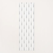 Nu of nooit verdwijnend citaat voor uitstelkrachte yogamat (Voorkant)