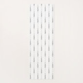 Nu of nooit verdwijnend citaat voor uitstelkrachte yogamat (Achterkant)