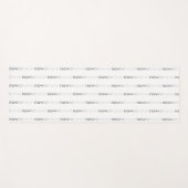 Nu of nooit verdwijnend citaat voor uitstelkrachte yogamat (Voorkant (horizontaal))