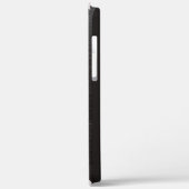 NU OF NOOIT ZWART-WIT CITEREN Case-Mate iPhone CASE (Achterkant / Links)