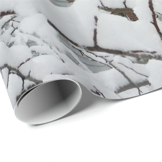 NU OP DE BRANCHES, verpakkingspapier Cadeaupapier (Rol Hoek)