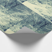 NU OP DE BRANCHES, verpakkingspapier Cadeaupapier (Hoek)