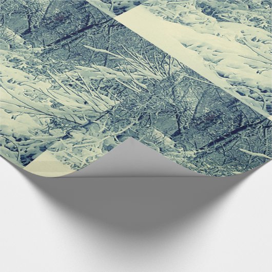 NU OP DE BRANCHES, verpakkingspapier Cadeaupapier (Hoek)