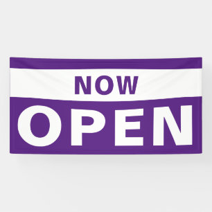 Nu Open Business Violet White — Groot openluchttek Spandoek