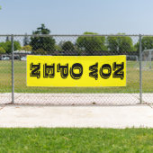 Nu open spandoek (Insitu)