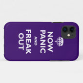 Nu paniek en freak uit Case-Mate iPhone case (Achterkant (horizontaal))